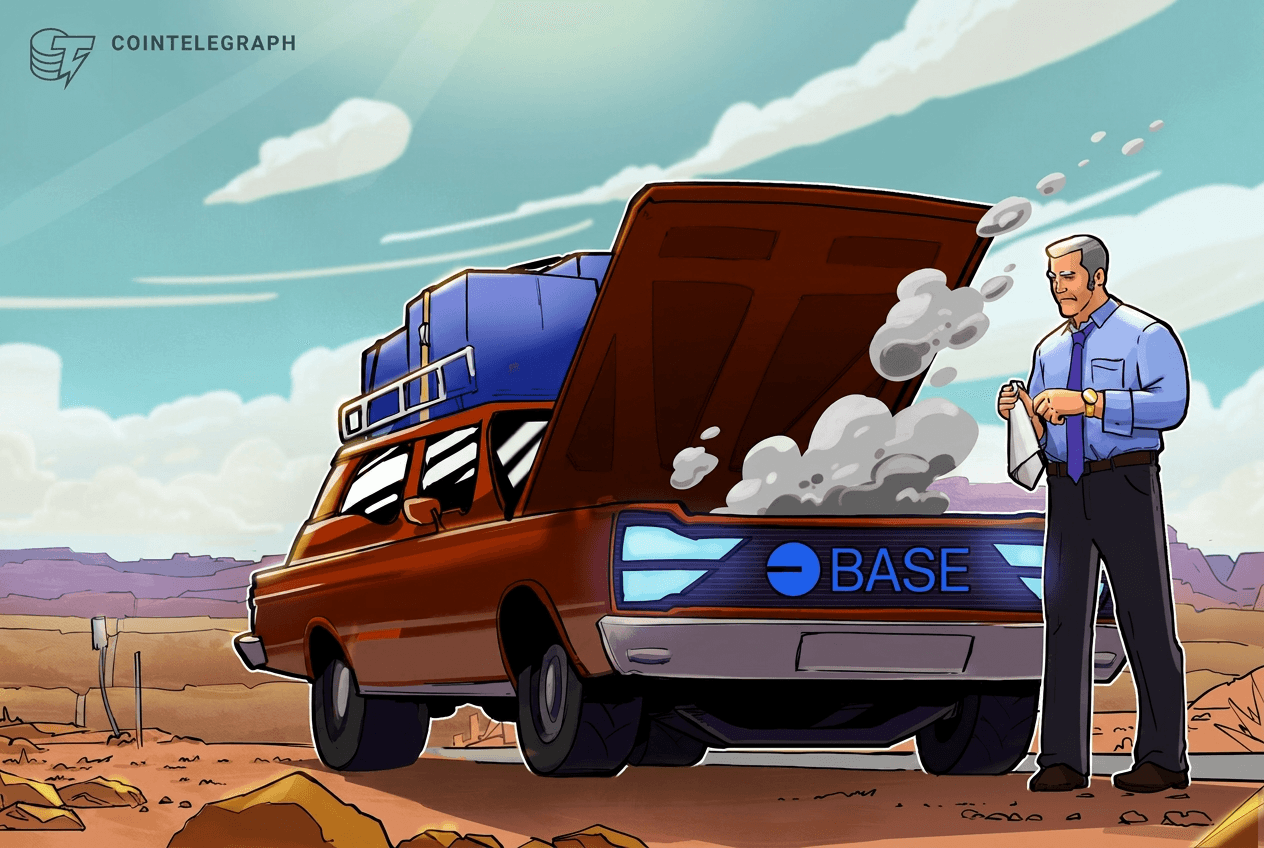 Coinbase's Base resumes block production after 2-hour outage