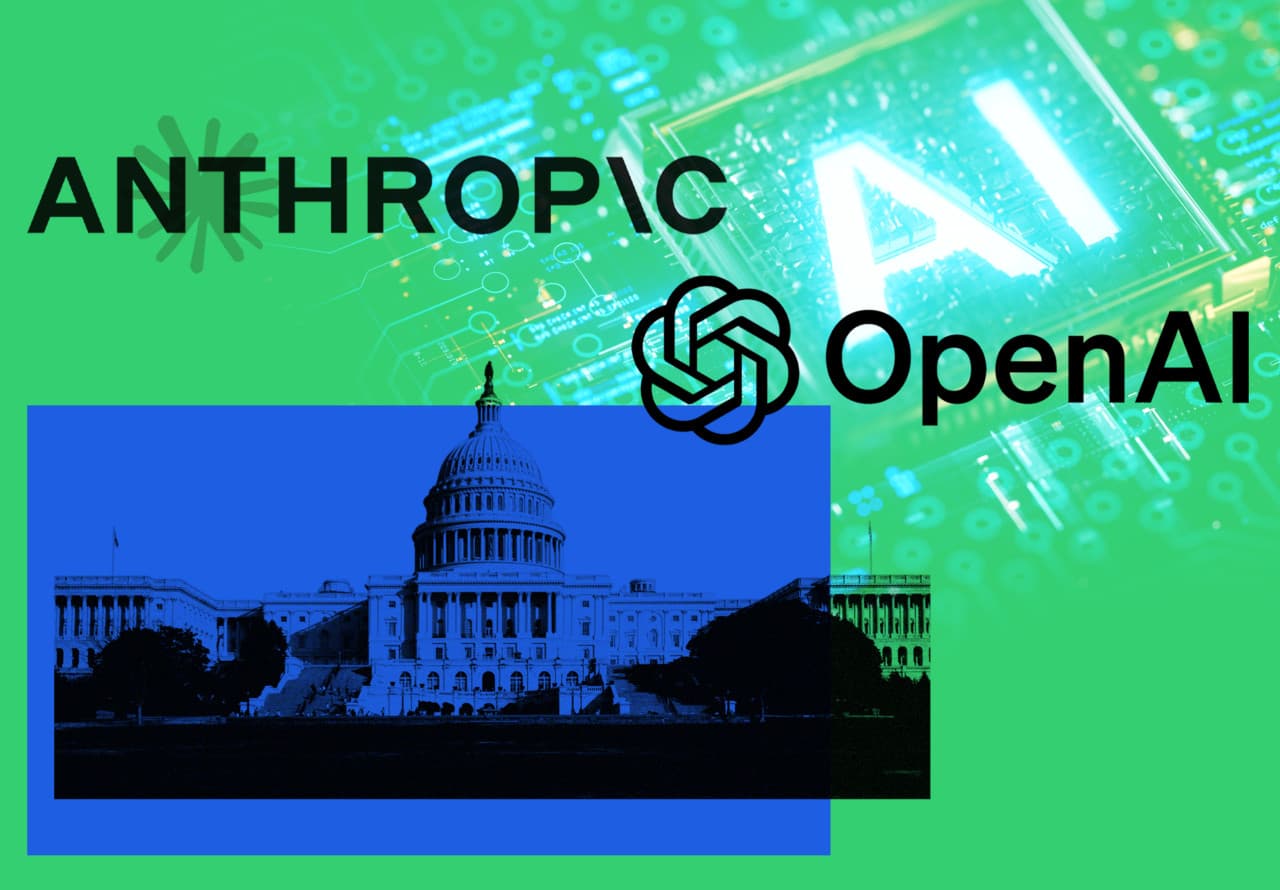 Two rival AI super PACs are backing the same congressman. What gives?