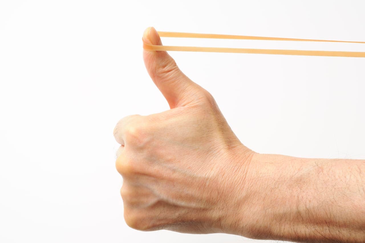 The U.S. stock market is looking like a rubber band ready to snap