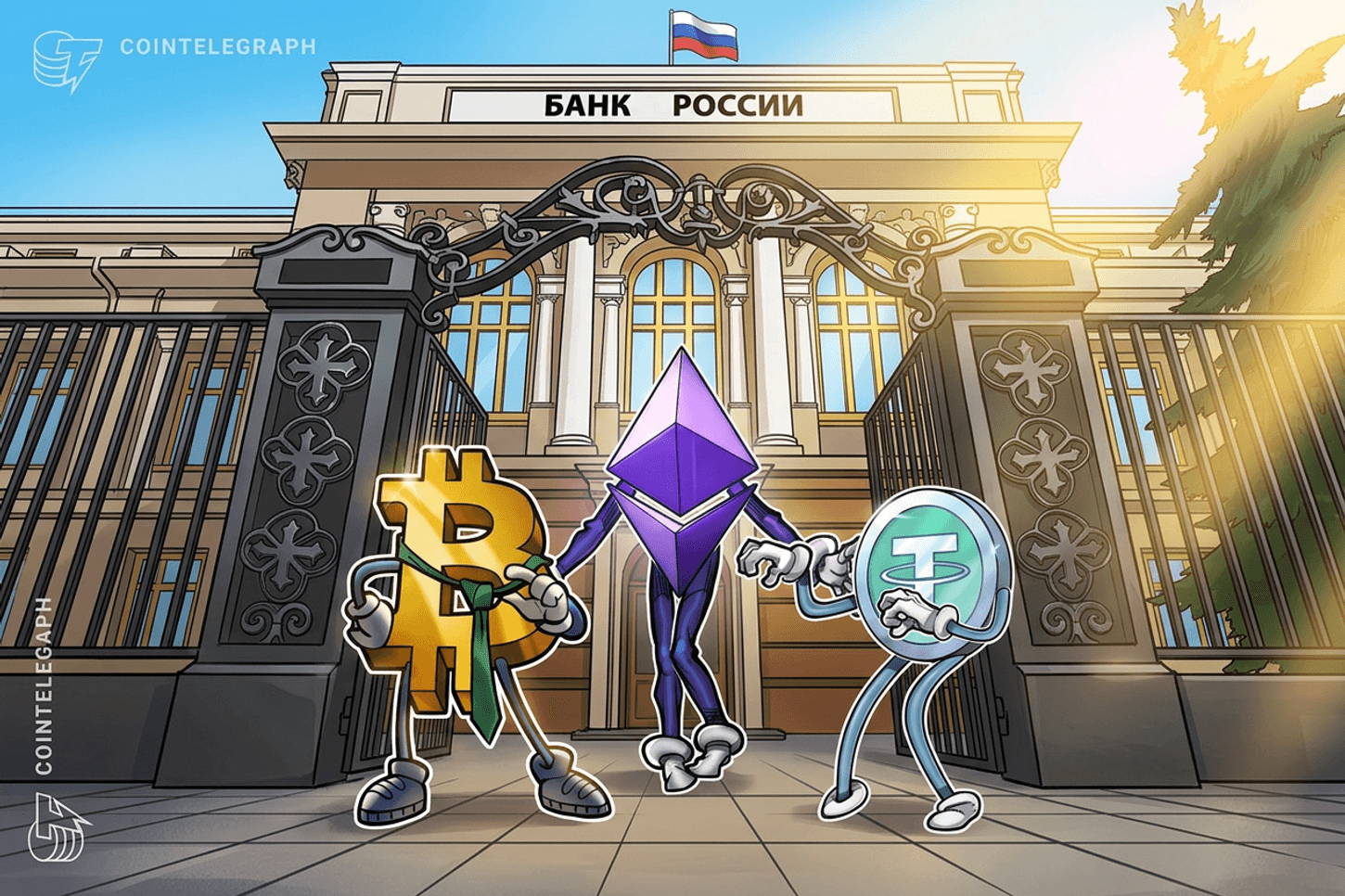 Russia proposes exchange trading of Bitcoin, Ether and Tether’s USDT