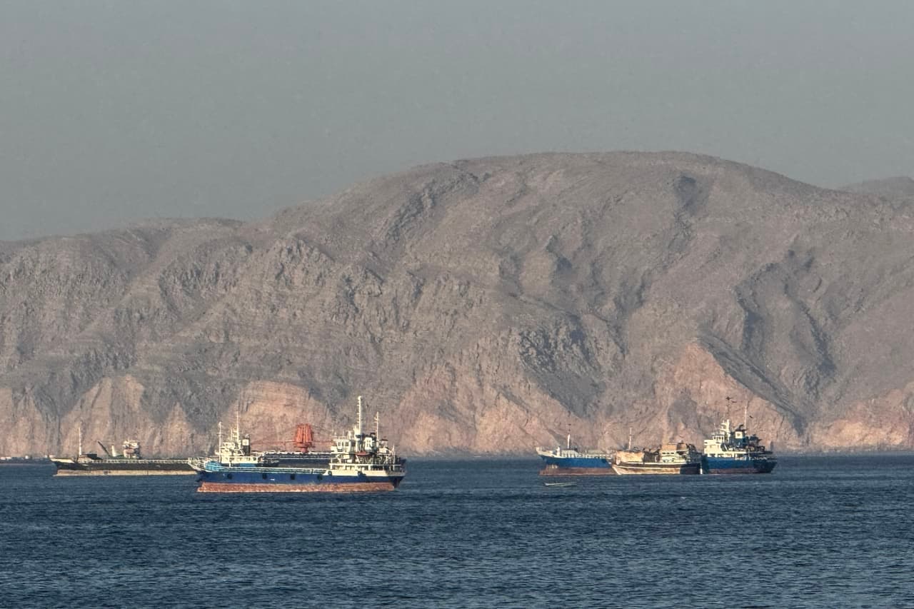 Oil prices rise after vessel reports being hit in Strait of Hormuz
