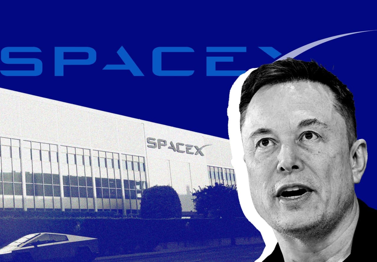 SpaceX’s stock falls as Wall Street gets spooked by the extent of AI spending