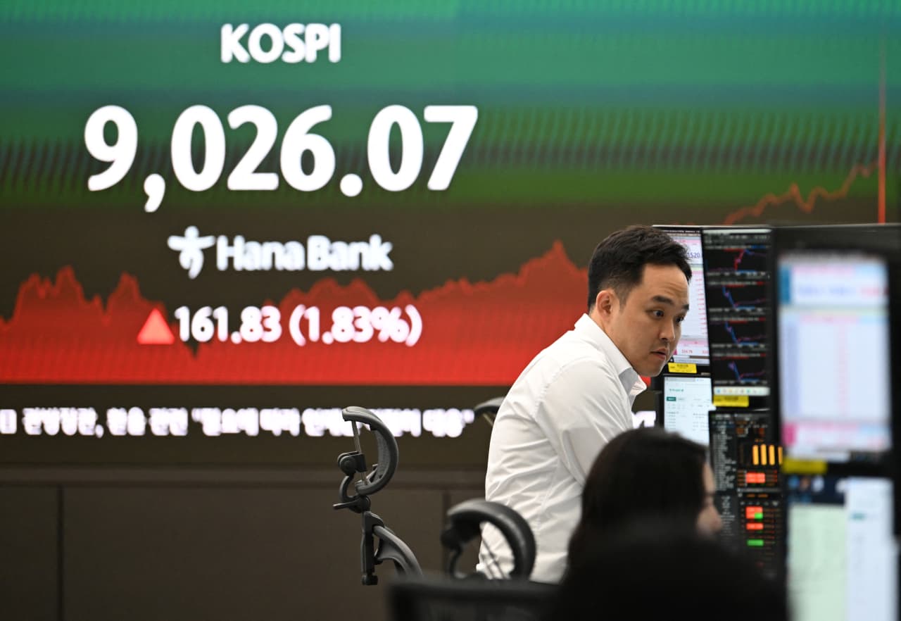 It was the world’s hottest stock market. Now South Korea’s stock-market index has entered bear-market territory