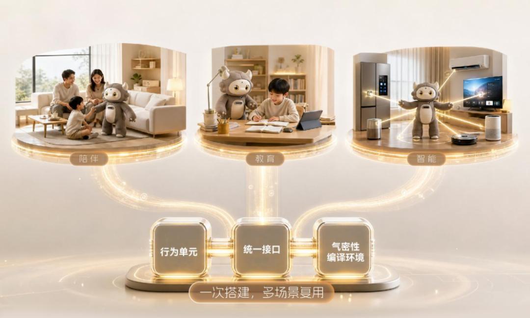 硬氪首发 | 一台80cm高的毛绒人形机器人，配一套面向未来的自研OS系统