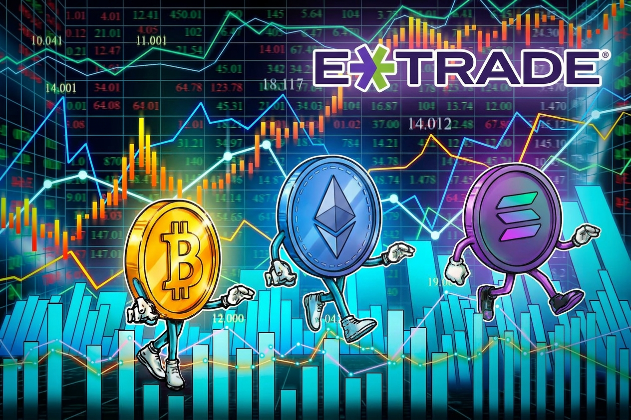 Morgan Stanley’s E*TRADE launches spot crypto trading through Zero Hash