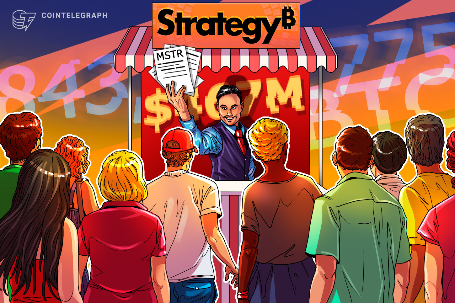 Strategy sells $467M in MSTR shares, leaves 843,775 BTC stack untouched