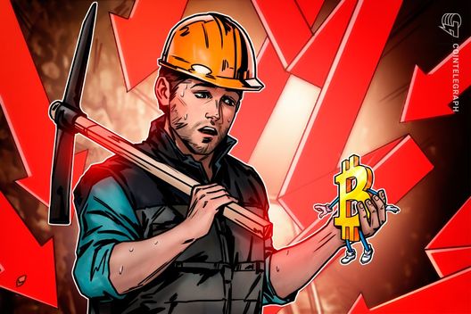 Bitcoin miner 'capitulation' comes as trader sees later 2026 bear-market bottom