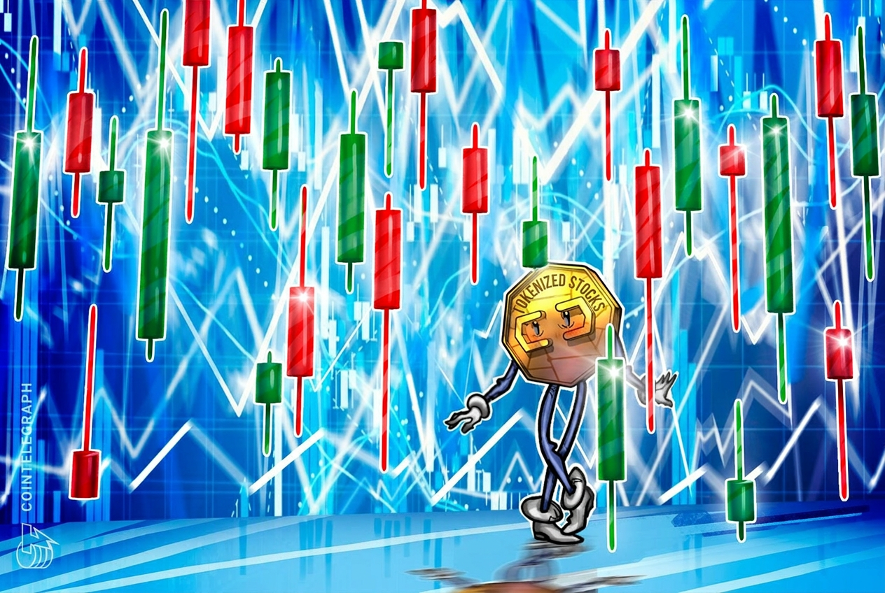 Tokenized stock transfers surge 105% in a month to $8.4B