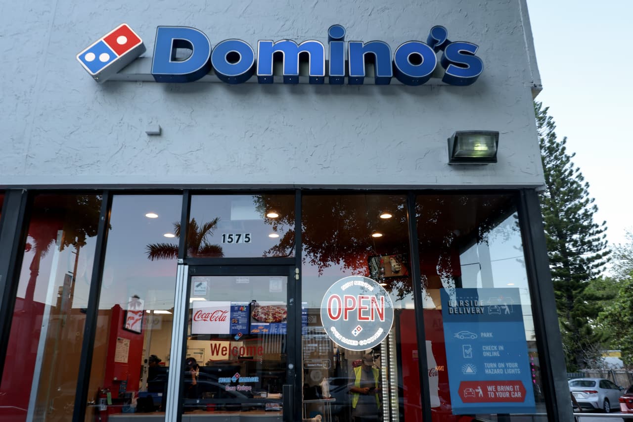 Domino’s shares jump as franchise store operators spend more on ingredients