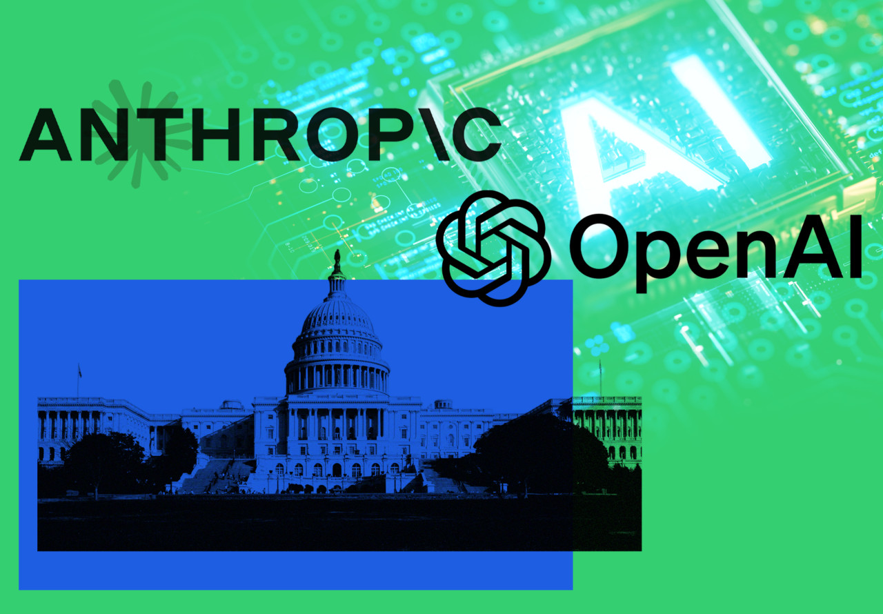 Two rival AI super PACs are backing the same congressman. What gives?