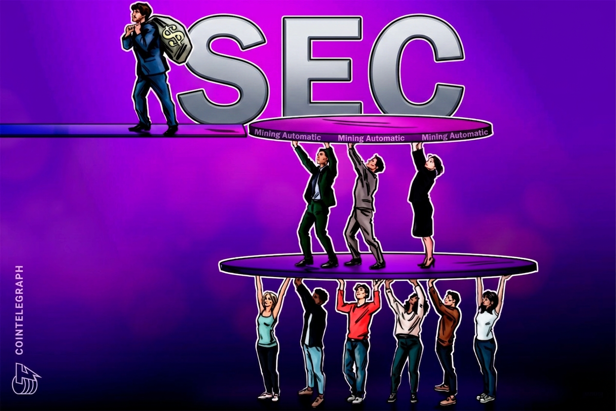 SEC sues Mining Automatic and founder over alleged $22M crypto mining scheme